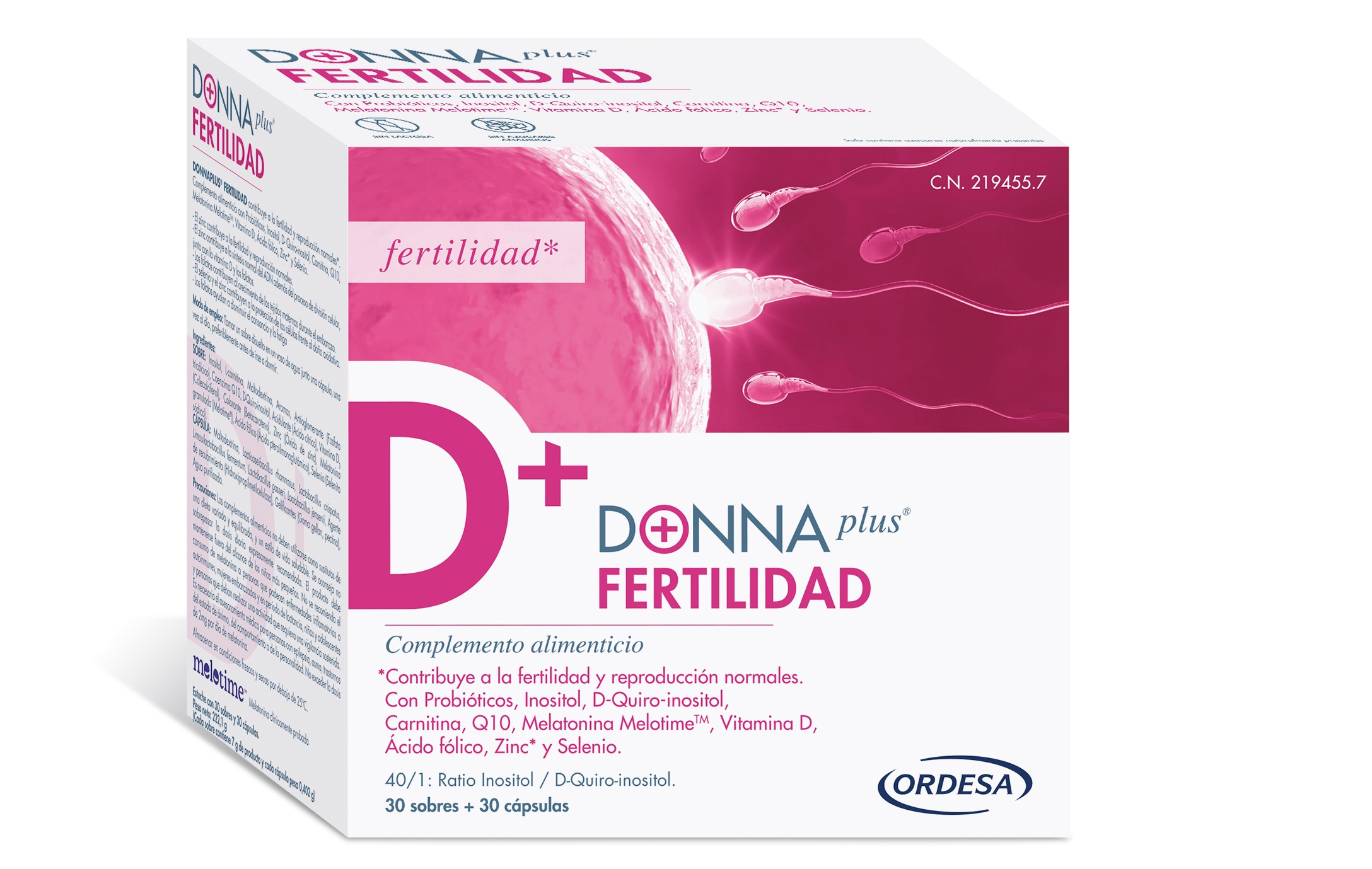 Laboratorios Ordesa presenta DONNAplus Fertilidad, con un enfoque integral para favorecer el embarazo